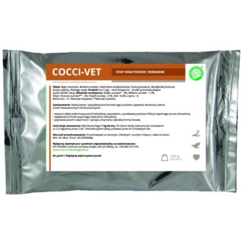 Vet Animal - Cocci-Vet - 200g (stop kokcydiozie i robakom)