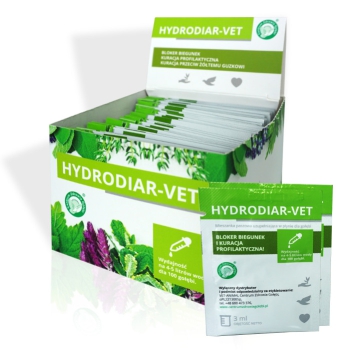 Vet Animal - Hydrodiar-Vet (bloker biegunek i eliminacja „żółtego guzka”) - 3ml