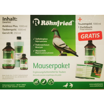 Rohnfried - Pakiet Pierzeniowy (1xTaubengold 1l - GRATIS!)